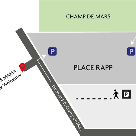 Little Mama 80 Meters From Public Parking Rapp Апартаменты Кольмар